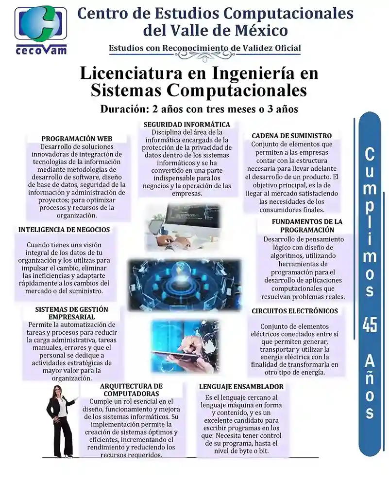 Licenciatura en Sistemas Computacionales